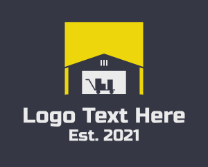 Stockroom - Package Storage Warehouse logo design