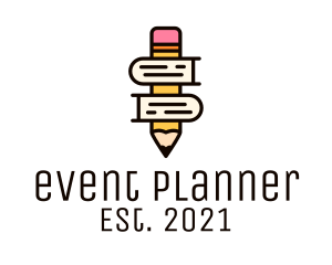 Ebook - Pencil Learning Book logo design