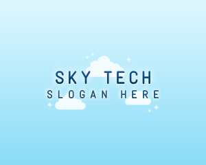 Cotton Cloud Sky logo design