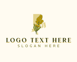 Tourism - Rhode Island Goldenrod logo design