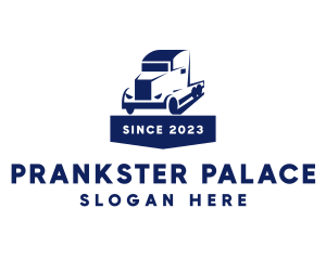 Truck Cargo Transport Logo