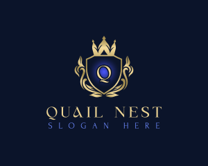 Crest Royal Crown logo design