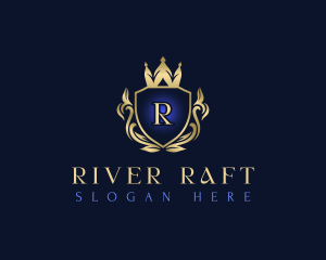 Crest Royal Crown logo design