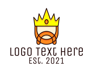 Prince - Abstract Royal King logo design