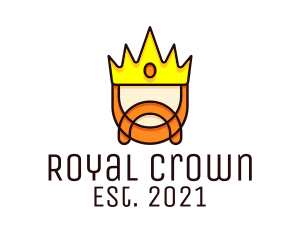 Abstract Royal King logo design