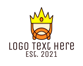 King - Abstract Royal King logo design