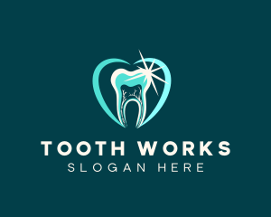Tooth - Dental Tooth Cleaning logo design