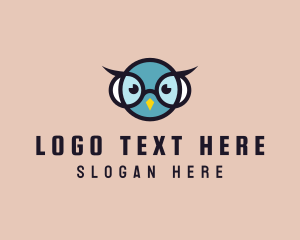 Visual - Owl Optical Glasses logo design