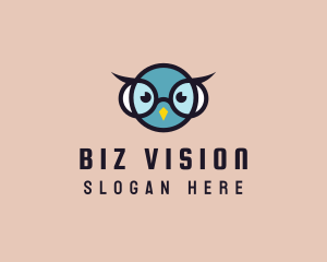 Owl Optical Glasses logo design