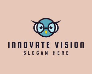 Owl Optical Glasses logo design