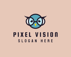 Owl Optical Glasses logo design