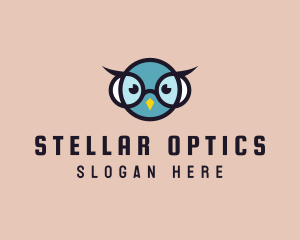 Owl Optical Glasses logo design