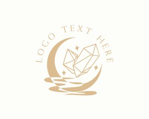 Glam - Premium Crystal Diamond logo design