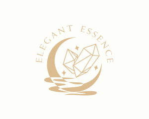 Glamorous - Premium Crystal Diamond logo design