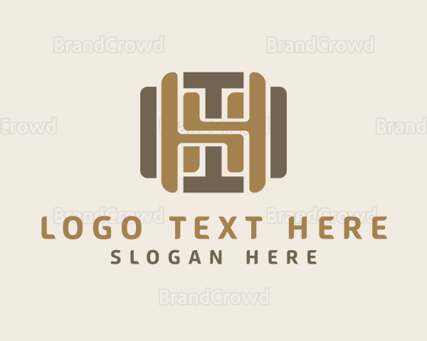 Modern Business Letter H Logo