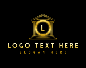 Doorway - Luxury Column Pillar logo design