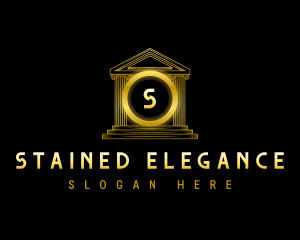 Luxury Column Pillar logo design