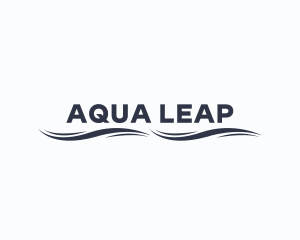 Aqua Wave Business logo design