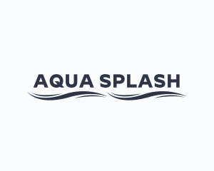 Aqua Wave Business logo design