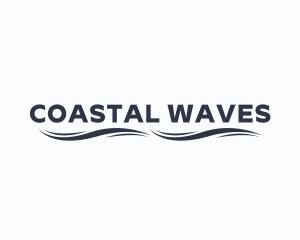 Aqua Wave Business logo design