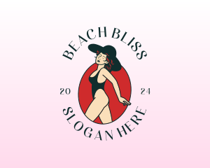 Sexy Woman Body logo design