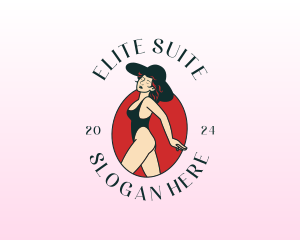 Sexy Woman Body logo design