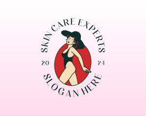 Sexy Woman Body logo design