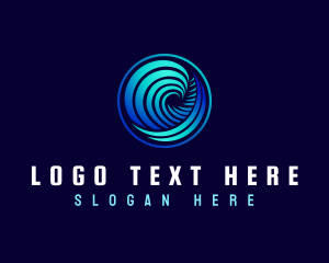 Abstract - Abstract Wave Surf logo design