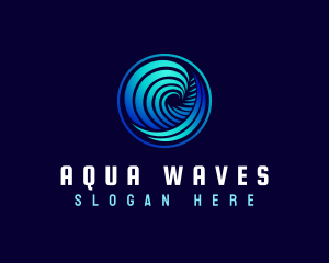 Waves - Abstract Wave Surf logo design