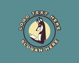 Dog Pet Book Logo