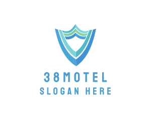 Secure Business Shield logo design