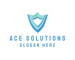 Secure Business Shield logo design