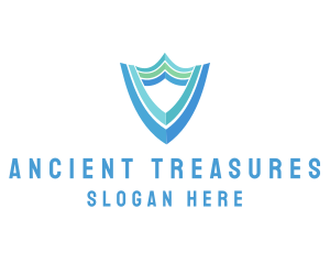 Secure Business Shield logo design