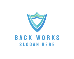 Secure Business Shield logo design