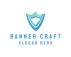 Secure Business Shield logo design