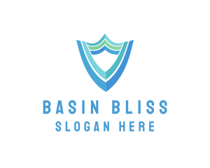 Secure Business Shield logo design