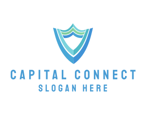 Secure Business Shield logo design