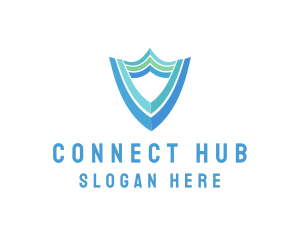 Secure Business Shield logo design