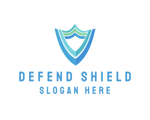 Defend - Secure Business Shield logo design
