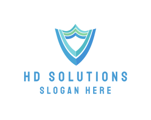 Secure Business Shield logo design