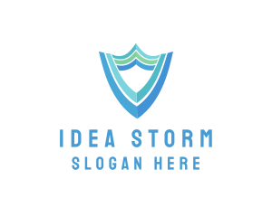 Secure Business Shield logo design