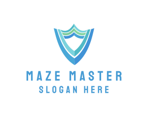 Secure Business Shield logo design