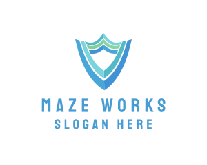 Secure Business Shield logo design