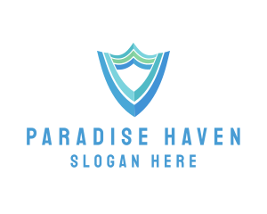 Secure Business Shield logo design