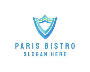 Secure Business Shield logo design