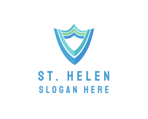 Secure Business Shield logo design