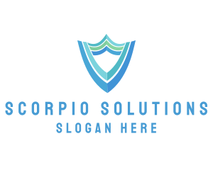 Secure Business Shield logo design