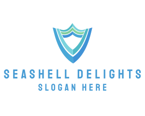 Secure Business Shield logo design