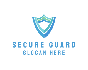 Secure Business Shield logo design