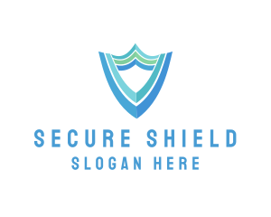 Antivirus - Secure Business Shield logo design